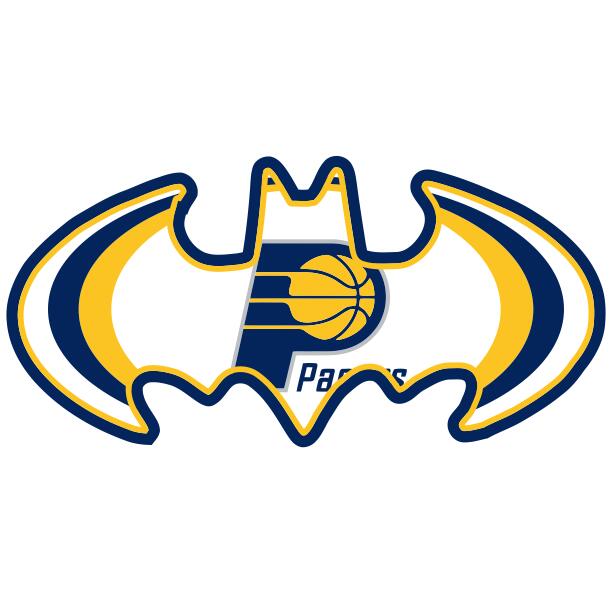Indiana Pacers Batman Logo iron on heat transfer